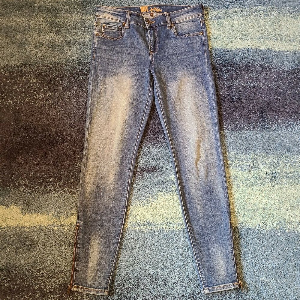 Kut from the Kloth Skinny Ankle Zip Sz 4